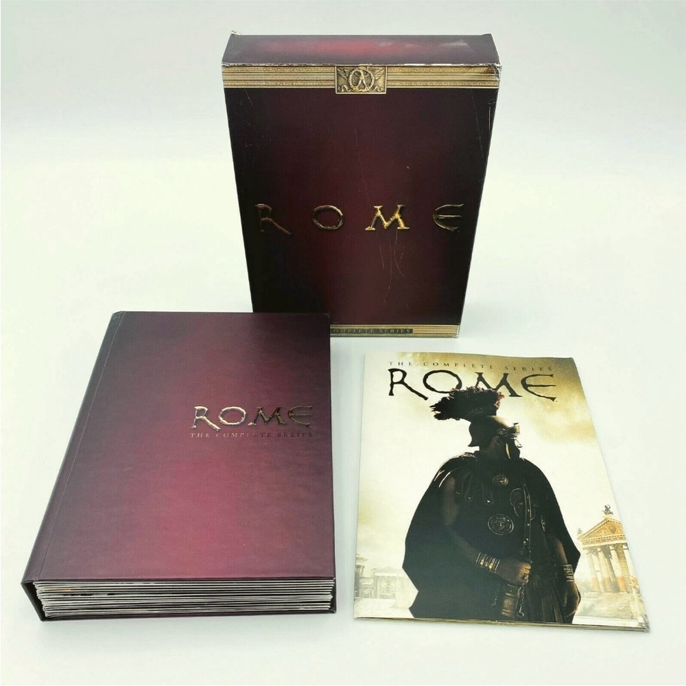 𝅺Rome: The Complete Series DVD Set (2009, 11-Discs)